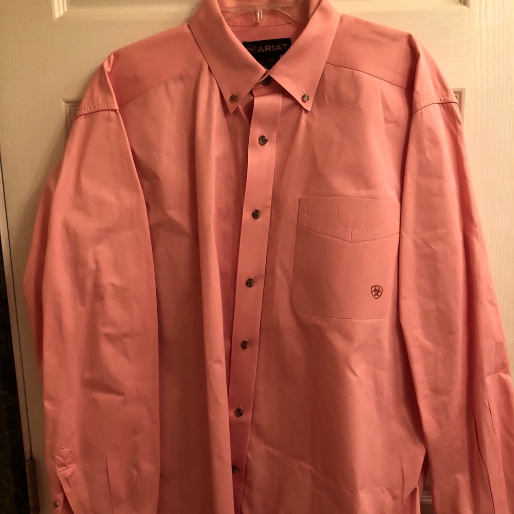 Light pink Ariat button down shirt
